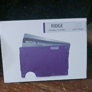 Ridge Purple Wallet